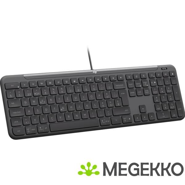 Grote foto logitech k620 signature slim toetsenbord bedraad grafiet computers en software toetsenborden