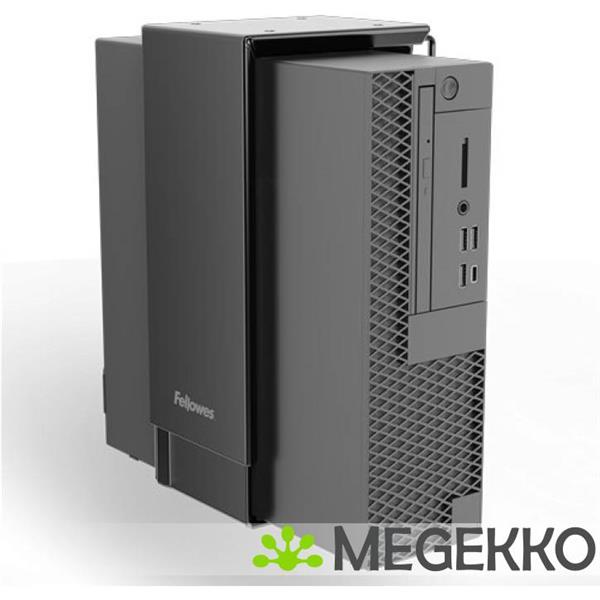 Grote foto fellowes 100136875 cpu houder onder het bureau cpu houder zwart computers en software overige computers en software