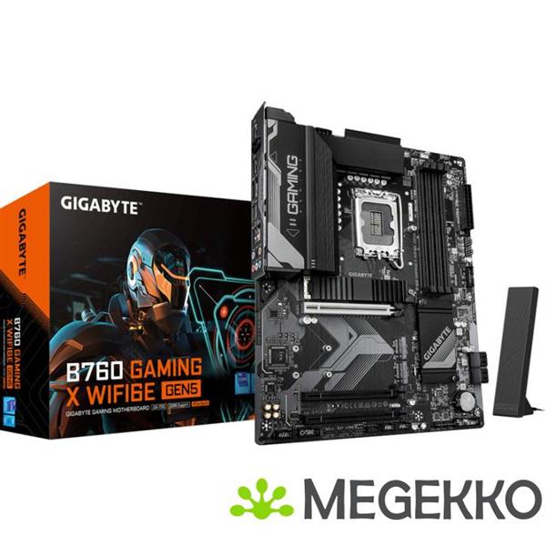 Grote foto gigabyte b760 gaming x wifi6e gen5 computers en software moederborden