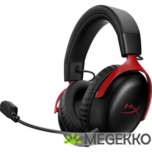Grote foto hyperx cloud iii s draadloze zwart rode gaming headset audio tv en foto koptelefoons