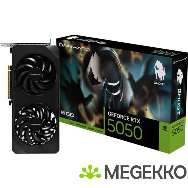 Grote foto gainward geforce rtx 5050 ghost 8gb gddr6 computers en software videokaarten