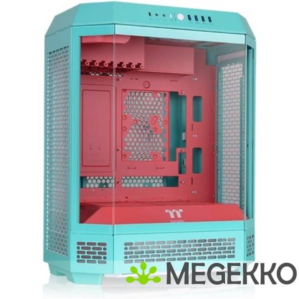 Grote foto thermaltake the tower 600 mint strawberry computers en software behuizingen en kasten