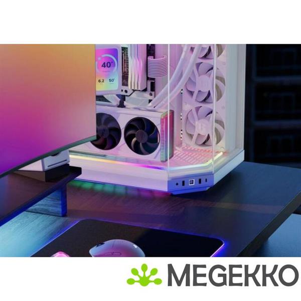 Grote foto hyte noodle ln70 2nd gen light strip white computers en software overige computers en software