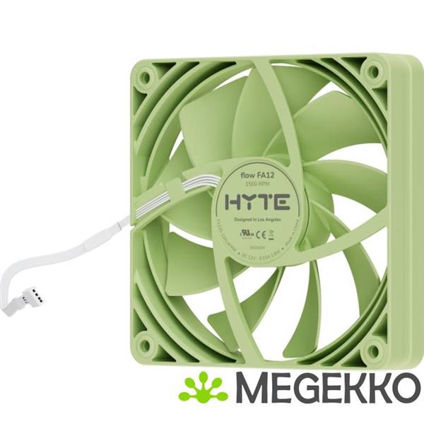 Grote foto hyte fa12 120mm pwm fan 4 pack matcha milk computers en software overige computers en software