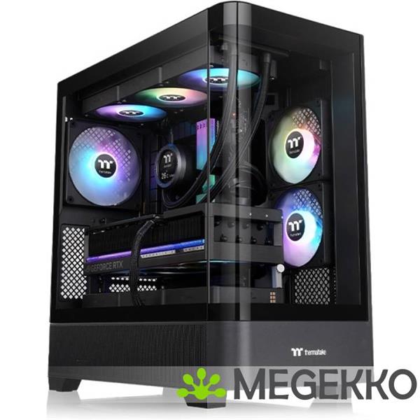 Grote foto thermaltake view 290 tg argb midi tower zwart computers en software behuizingen en kasten