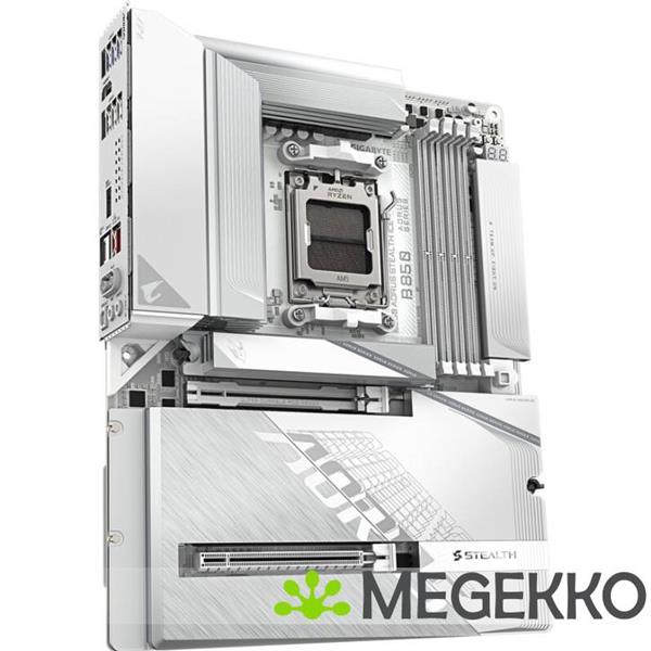 Grote foto gigabyte b850 aorus stealth ice computers en software moederborden