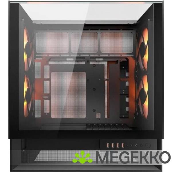 Grote foto cougar gaming omnyx midi tower zwart computers en software behuizingen en kasten