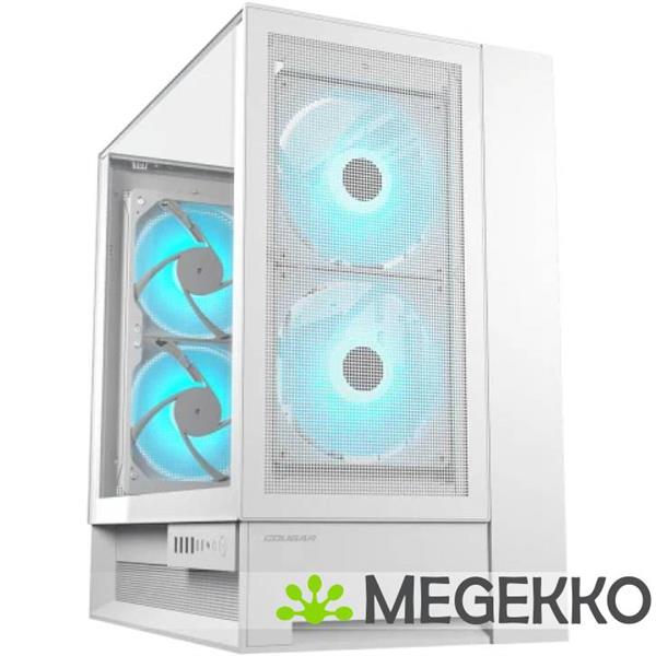 Grote foto cougar gaming omnyx midi tower wit computers en software behuizingen en kasten