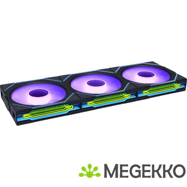 Grote foto lian li uni fan sl inf 120 wireless 3 pack black argb reverse blade pwm computers en software overige computers en software