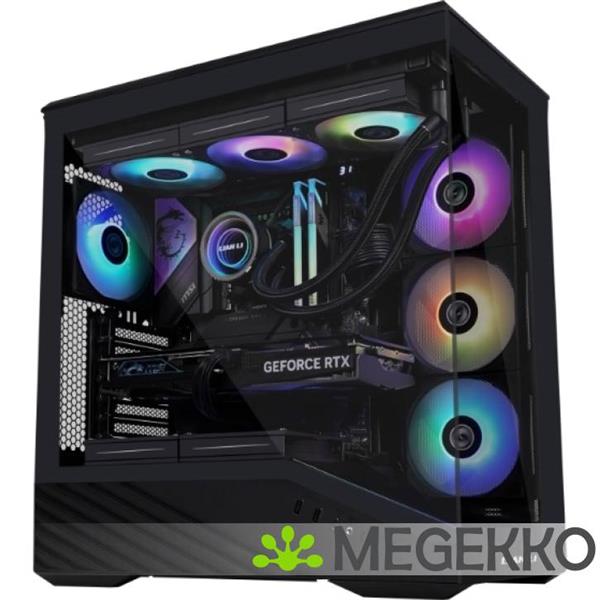 Grote foto lian li vector v100 black computers en software behuizingen en kasten