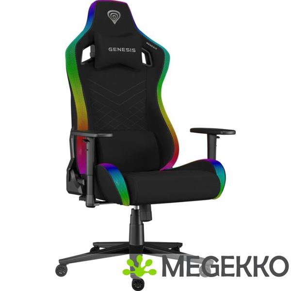 Grote foto genesis nfg 2247 gamingstoel in zwart spelcomputers games overige merken