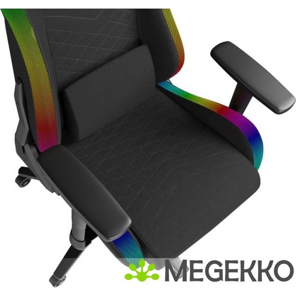 Grote foto genesis nfg 2247 gamingstoel in zwart spelcomputers games overige merken