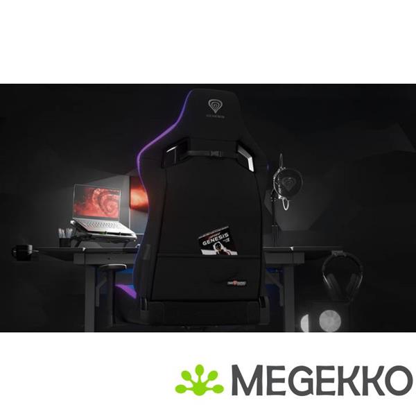 Grote foto genesis nfg 2247 gamingstoel in zwart spelcomputers games overige merken