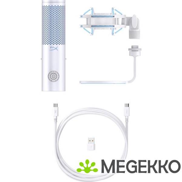 Grote foto hyperx quadcast 2 microfoon frost computers en software overige computers en software