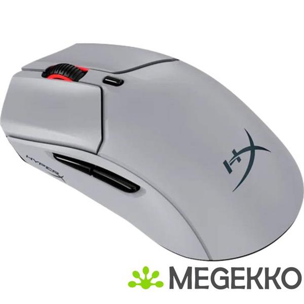 Grote foto hyperx pulsefire haste 2 pro 4k wireless gaming muis in grijs computers en software overige computers en software