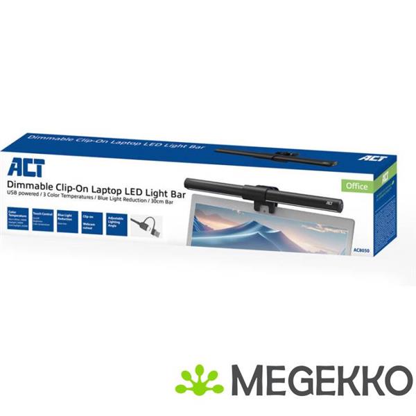 Grote foto act clip on laptop en monitor ledlamp dimbaar voeding via usb computers en software overige computers en software