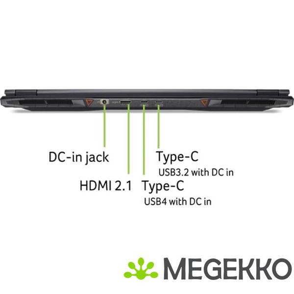 Grote foto acer nitro 18 ai an18 61 r1wp 18 amd ryzen 9 rtx 5070 ti gaming laptop computers en software overige computers en software