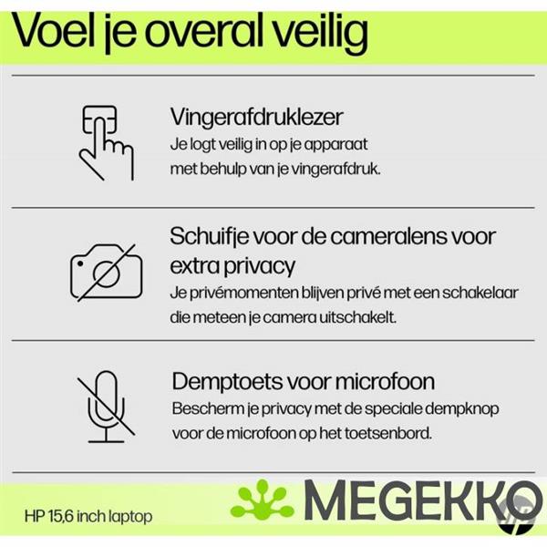 Grote foto hp 15 fd0048nd 15.6 core i5 computers en software overige computers en software