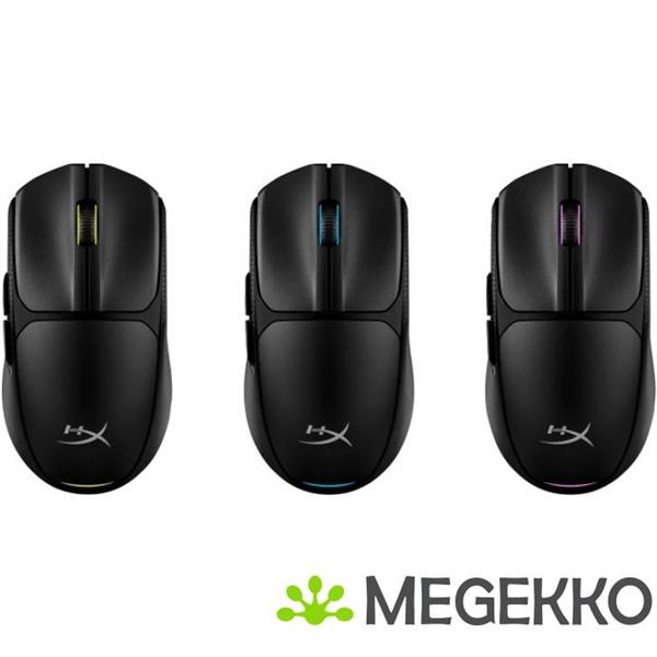 Grote foto hyperx pulsefire fuse zwarte draadloze gaming muis computers en software overige computers en software