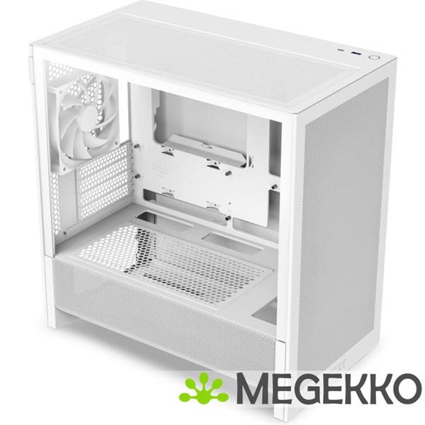 Grote foto nzxt h3 flow white computers en software behuizingen en kasten