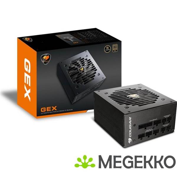 Grote foto cougar gaming gex 750w modular 80 plus gold atx computers en software overige