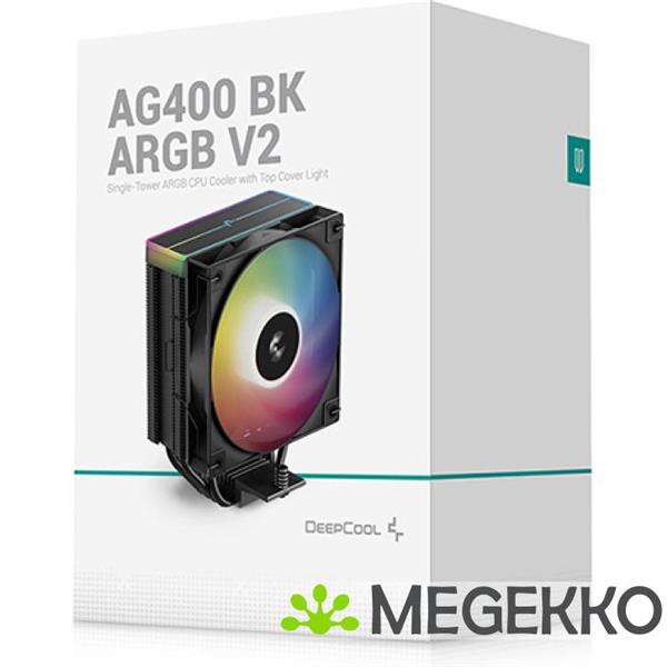 Grote foto deepcool ag400 bk argb v2 computers en software overige computers en software