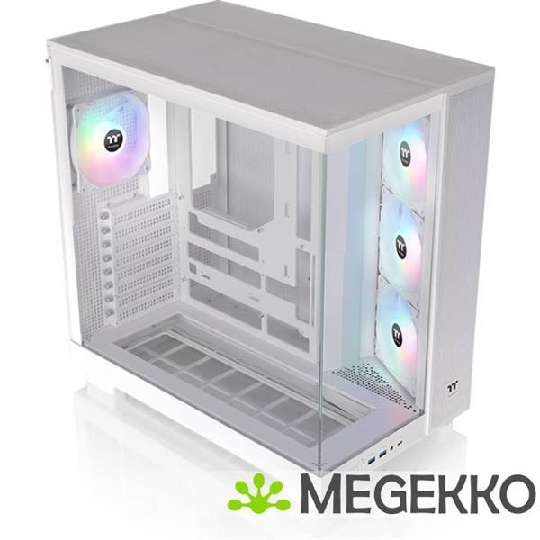 Grote foto thermaltake view 380 xl tg argb midi tower wit computers en software behuizingen en kasten