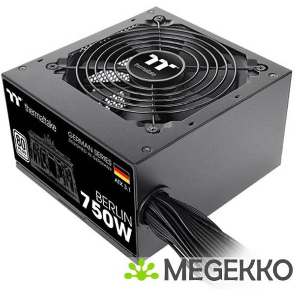 Grote foto thermaltake hamburg power supply unit 750w zwart computers en software overige