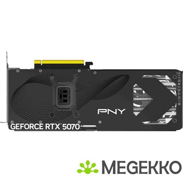 Grote foto pny geforce rtx 5070 12gb overclocked triple fan computers en software videokaarten