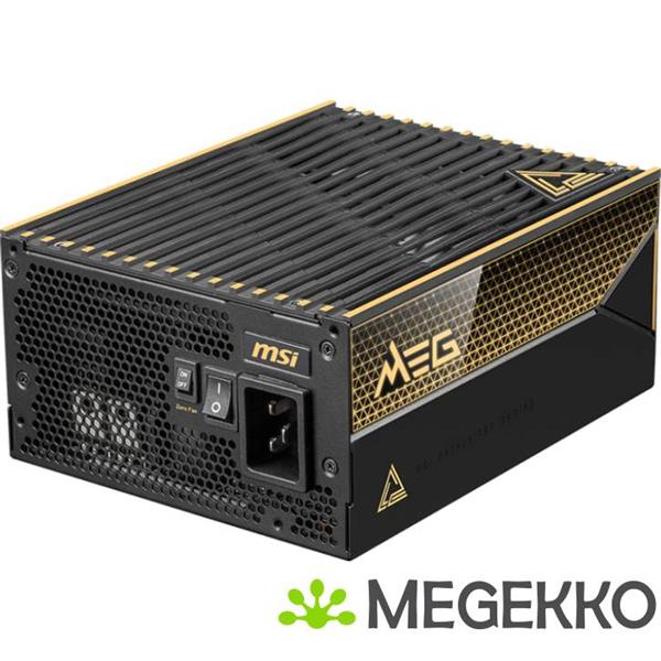 Grote foto msi meg ai1600t pcie5 computers en software overige
