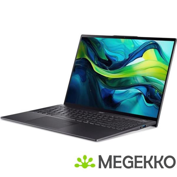 Grote foto acer swift 16 ai sf16 51 77yl 16 intel core ultra 7 2.8k oled laptop computers en software overige computers en software