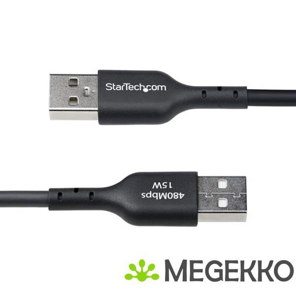 Grote foto startech.com 3m usb a naar usb c laadkabel usb a naar usb type c oplaadkabel opladen synchronise computers en software overige computers en software