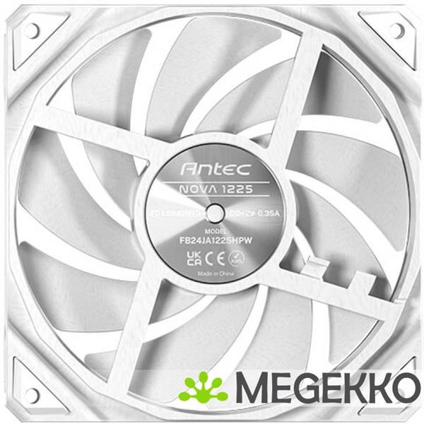 Grote foto antec nova 120mm pwm white fan up to 3200 rpm computers en software overige computers en software