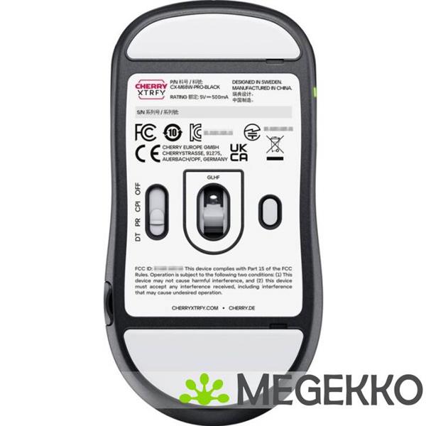 Grote foto cherry xtrfy m68 pro zwart symmetrische draadloze 8k gaming muis computers en software overige computers en software
