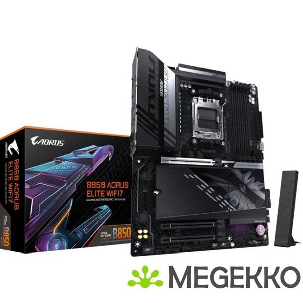 Grote foto gigabyte b850 aorus elite wifi7 computers en software moederborden