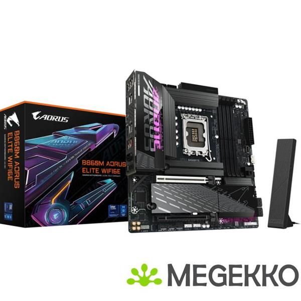 Grote foto gigabyte b860m aorus elite wifi6e computers en software moederborden