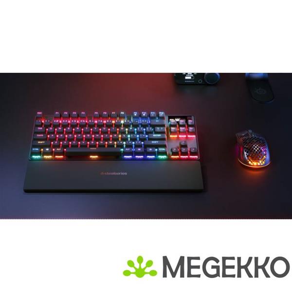 Grote foto steelseries apex pro gen 3 tkl draadloos hall effect toetsenbord computers en software toetsenborden