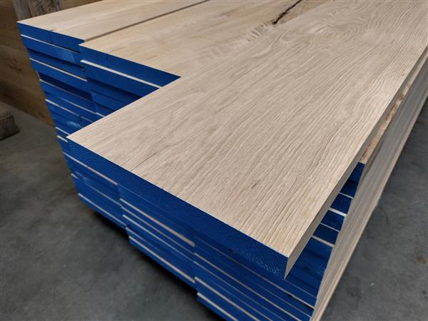 Grote foto 30x280mm 245cm eiken doe het zelf en verbouw hout en planken