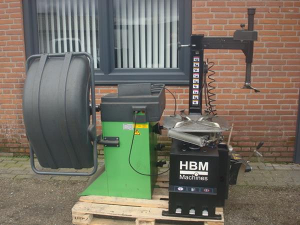Grote foto banden apparaat balanceer apparaat hbm bosch auto diversen gereedschap