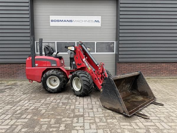 Grote foto heracles h180 kniklader minishovel bj 2020 agrarisch shovels
