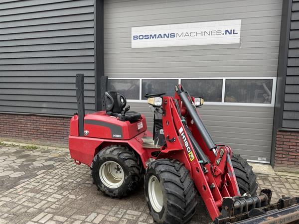 Grote foto heracles h180 kniklader minishovel bj 2020 agrarisch shovels