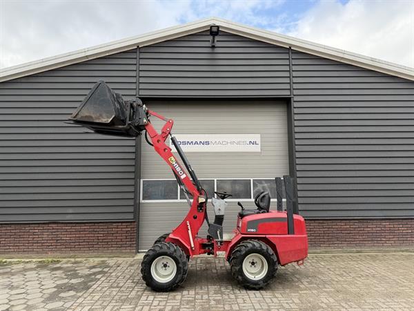 Grote foto heracles h180 kniklader minishovel bj 2020 agrarisch shovels