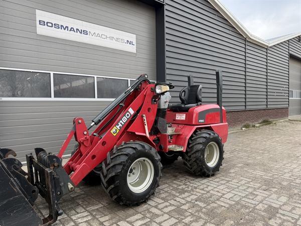 Grote foto heracles h180 kniklader minishovel bj 2020 agrarisch shovels