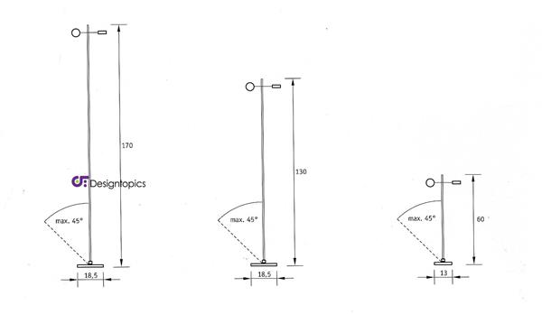 Grote foto vloerlamp absolut lighting 457 b led huis en inrichting vloerlampen