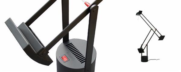 Grote foto artemide tizio 35 zwart huis en inrichting tafellampen