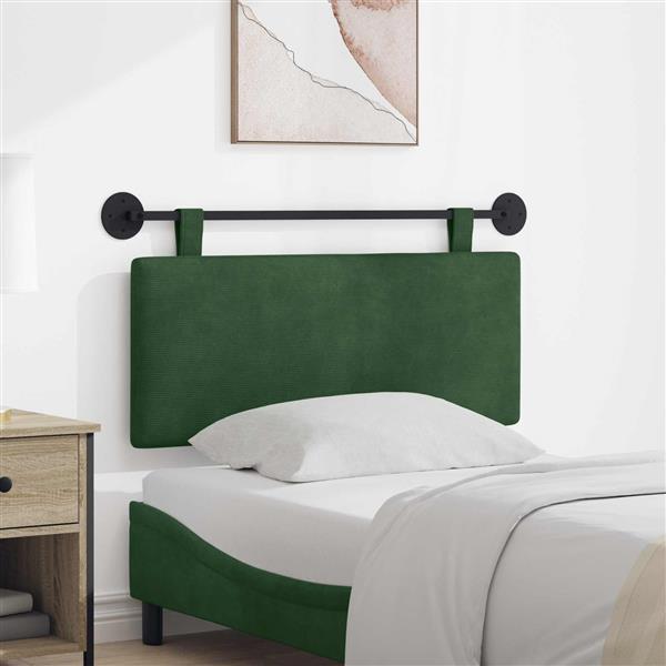 Grote foto vidaxl hangend hoofdbord katoen stof antiek en kunst stoelen en banken