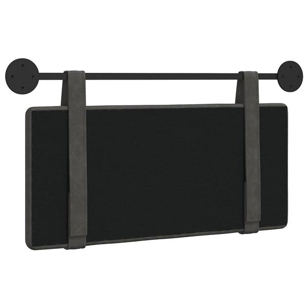 Grote foto vidaxl hangend hoofdbord antiek pu antiek en kunst stoelen en banken