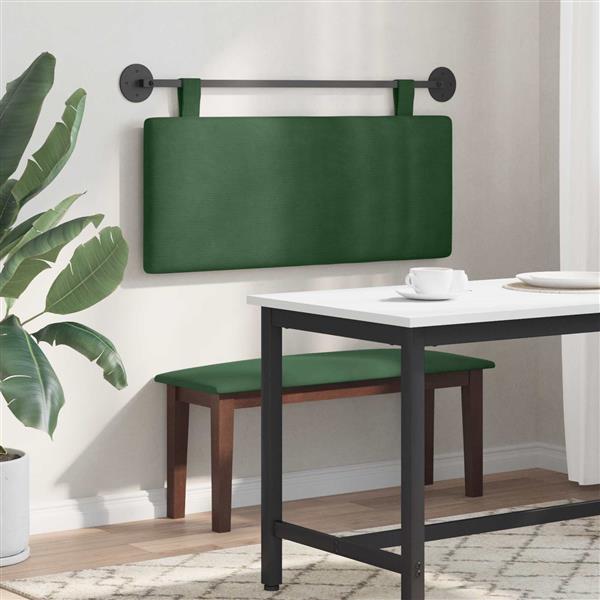 Grote foto vidaxl hangend hoofdbord katoen stof antiek en kunst stoelen en banken
