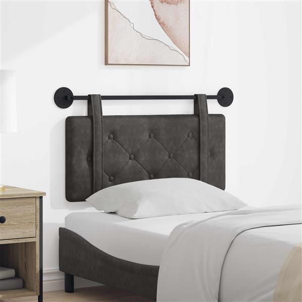 Grote foto vidaxl hangend hoofdbord antiek pu antiek en kunst stoelen en banken
