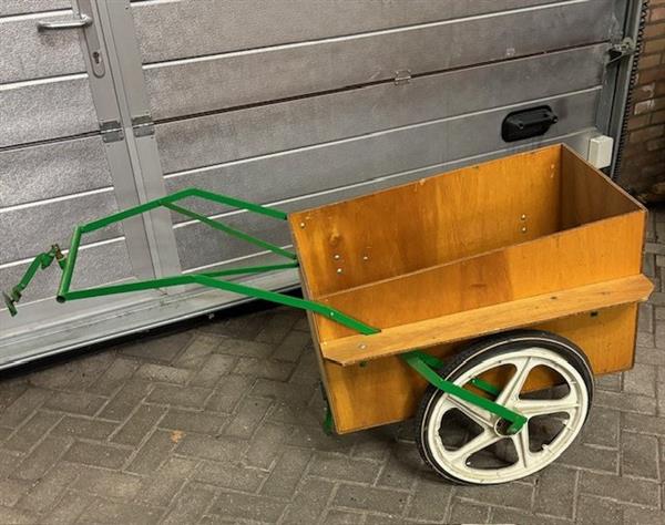 Grote foto fietskar viskar met visspullen doe het zelf en verbouw gereedschappen en machines